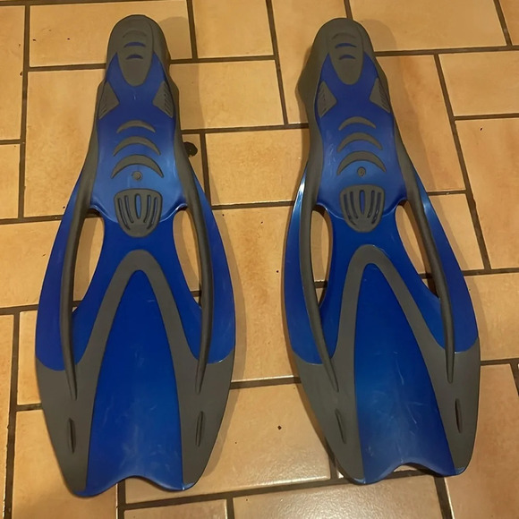 U.S DIVERS pro flex snorkeling diving swim water fins Size M 6.5 - 8 - Picture 3 of 7